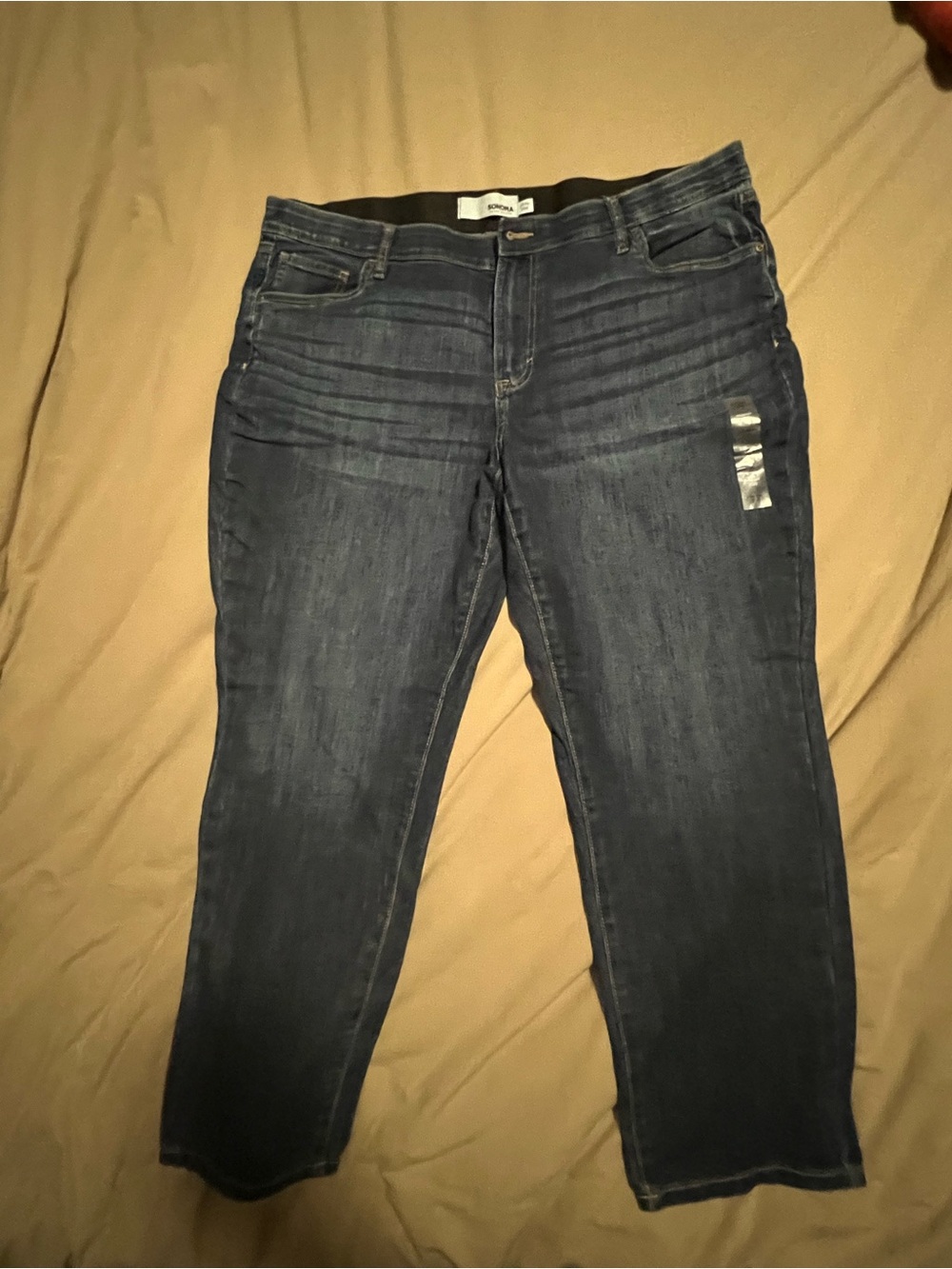 Sonoma Indigo Straight-Leg Jeans